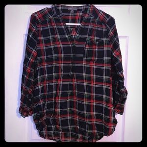 Flannel blouse